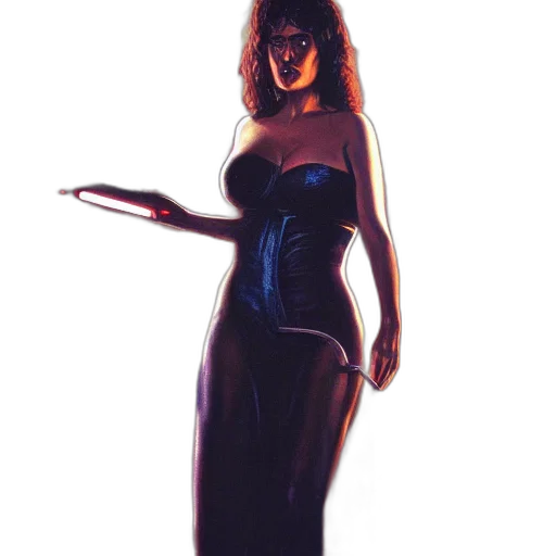 dress, staff, weapon, sword, concept art, comic book art, fantasy art, photorealistic transparent PNG cut-out