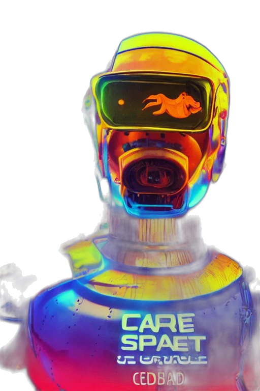 robot, bottle, mask, face transparent PNG cut-out