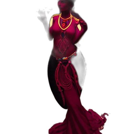 dress, jewelry, crown, concept art transparent PNG cut-out