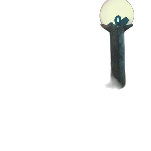 umbrella, staff, sword, weapon, 3d render, concept art, vaporwave, pixel art transparent PNG cut-out