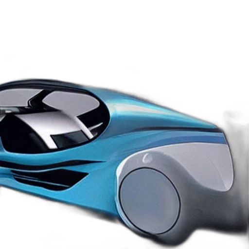 car, robot, 3d render, concept art, photorealistic, new, design, undercarriage transparent PNG cut-out