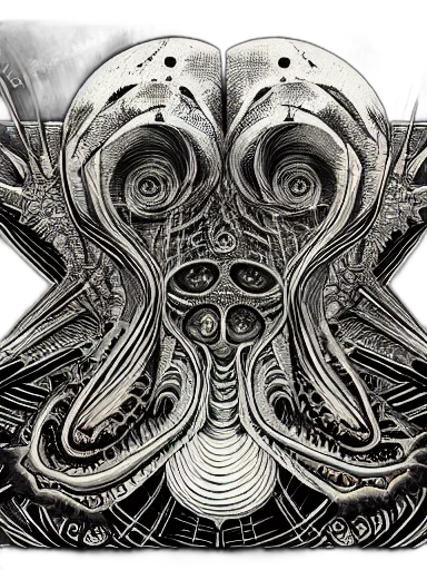mask, face, creature, hair, concept art, comic book art, fantasy art, photorealistic transparent PNG cut-out