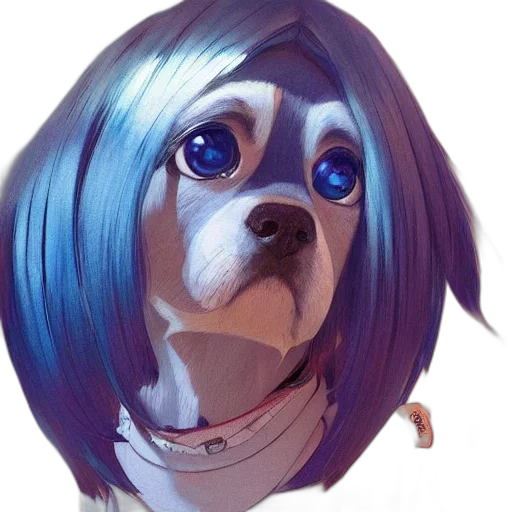 face, animal, staff, creature transparent PNG cut-out
