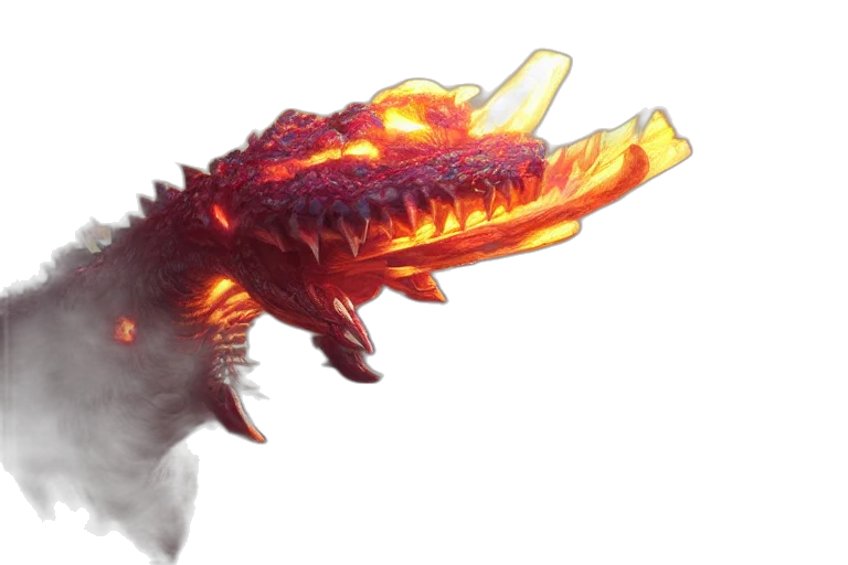 dragon, creature, weapon, animal transparent PNG cut-out
