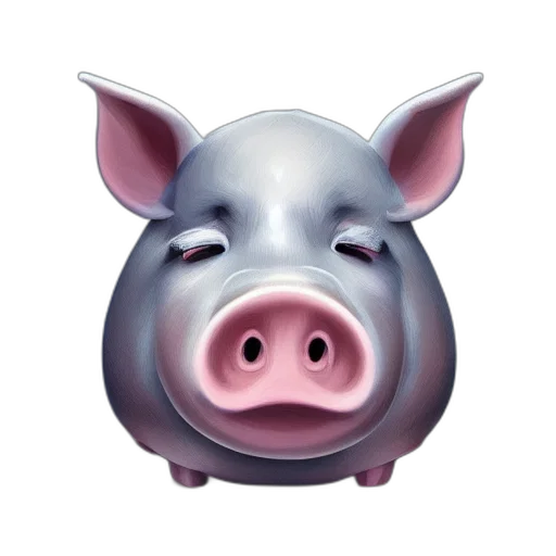 animal, face, mask, food, photorealistic, 3d render, concept art, surreal transparent PNG cut-out