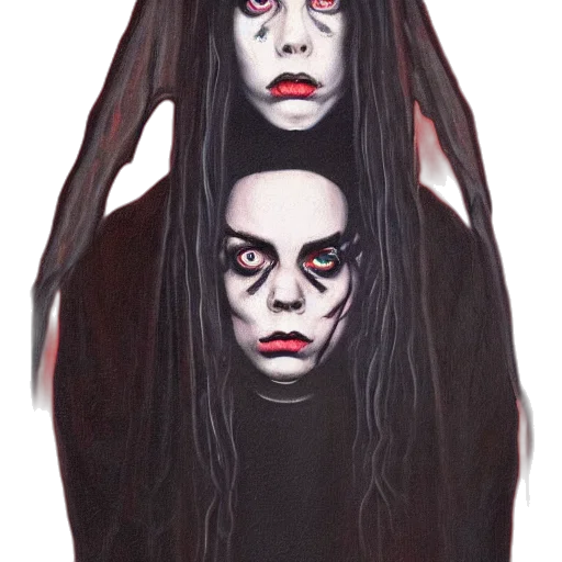 mask, creature, face, dress, concept art, comic book art, fantasy art, photorealistic transparent PNG cut-out