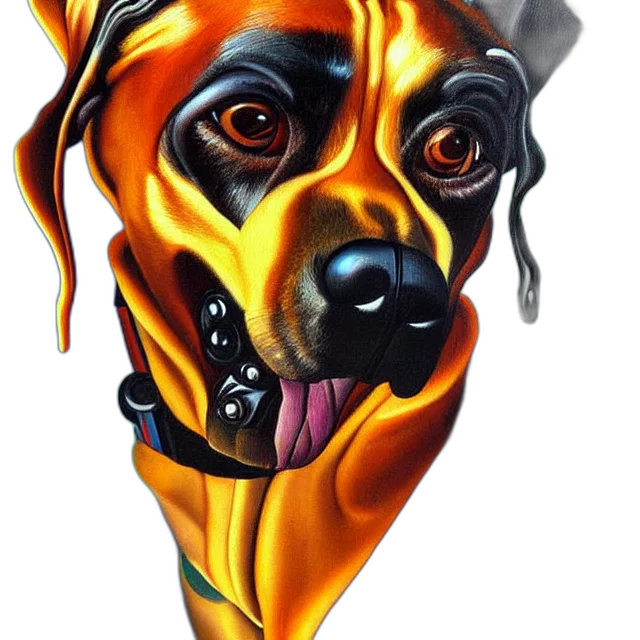 mask, face, animal, photorealistic transparent PNG cut-out