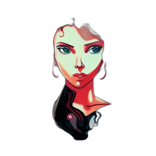 jewelry, face, mask, staff, pixel art, concept art, comic book art, cartoon transparent PNG cut-out