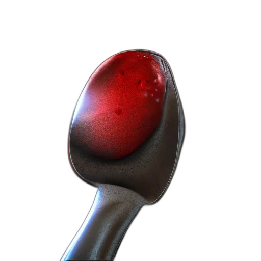 staff, weapon, umbrella, sword, 3d render, concept art, photorealistic, red transparent PNG cut-out