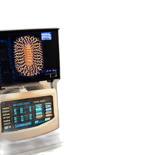 mri, printer, machine, control transparent PNG cut-out