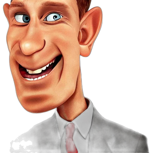 face, staff, cartoon, 3d render, photorealistic, concept art, daniel, craig transparent PNG cut-out