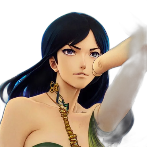 jewelry, staff, dress, weapon transparent PNG cut-out