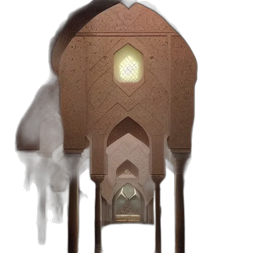 building, umbrella, face, furniture, concept art, 3d render, fantasy art, pixel art transparent PNG cut-out