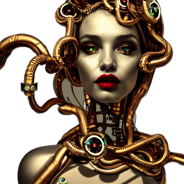 jewelry, robot, crown, mask transparent PNG cut-out
