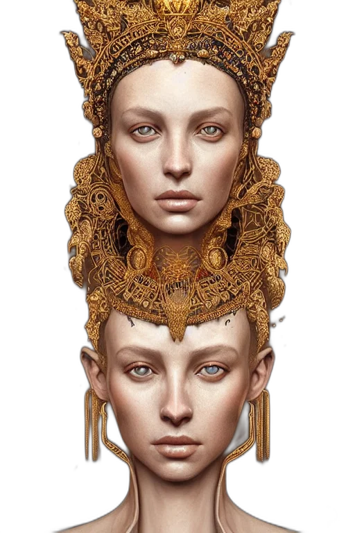 crown, jewelry, face, mask transparent PNG cut-out