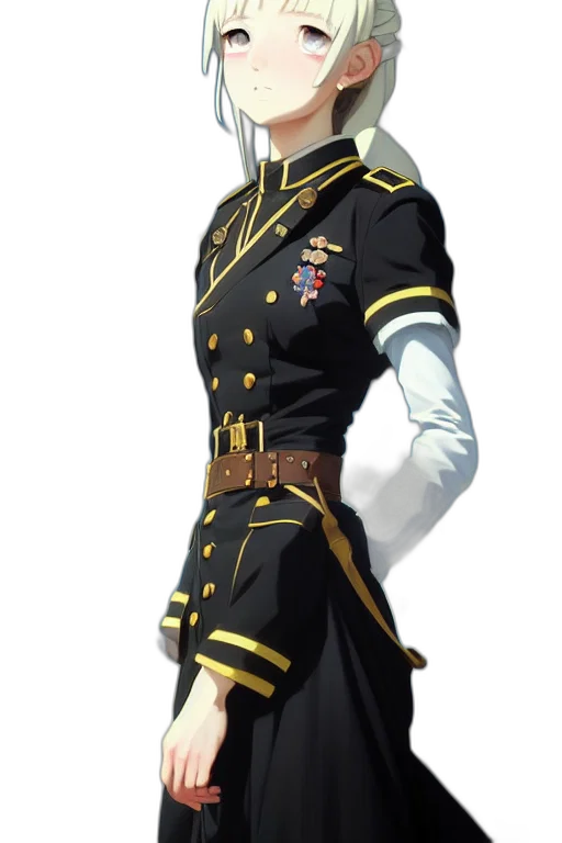 jacket, staff, dress, crown transparent PNG cut-out