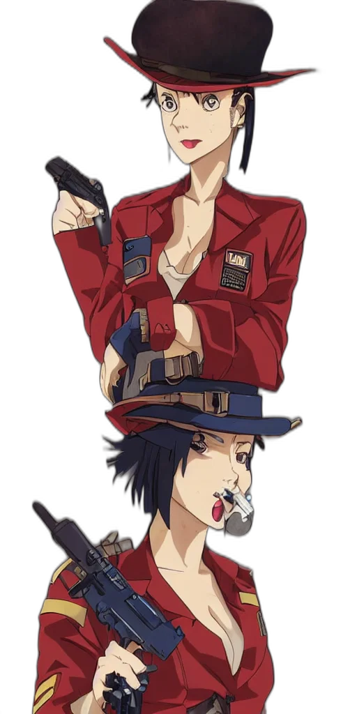 staff, weapon, hat, anime, cartoon, concept art, comic book art, red transparent PNG cut-out
