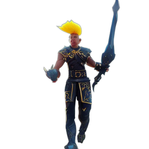 staff, sword, weapon, crown, 3d render, concept art, fantasy art, pixel art transparent PNG cut-out