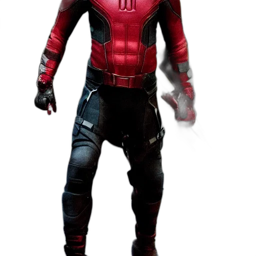 mask, jacket, concept art, 3d render transparent PNG cut-out