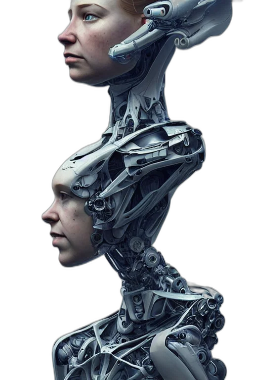 robot, face, mask, concept art transparent PNG cut-out