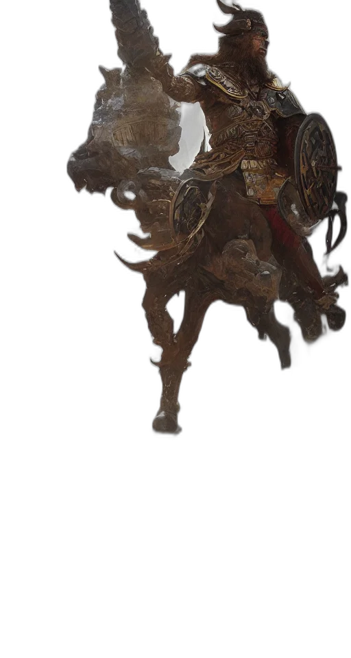mask, dragon, weapon, staff transparent PNG cut-out