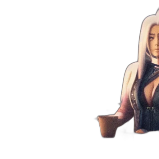 3d render, concept art, fantasy art, pixel art transparent PNG cut-out
