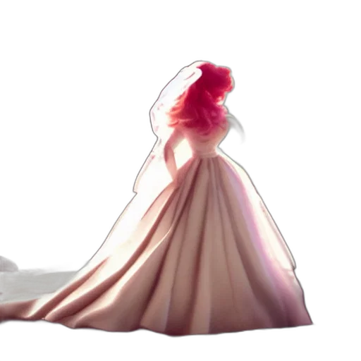 dress, crown, jewelry, shoes transparent PNG cut-out