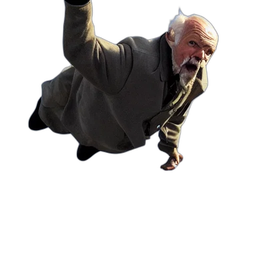 staff, jacket, animal, face transparent PNG cut-out