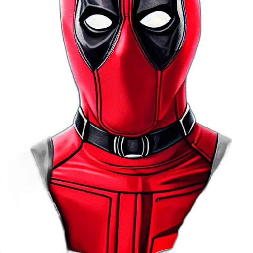 mask, face, robot, comic book art, 3d render, concept art, photorealistic, red transparent PNG cut-out