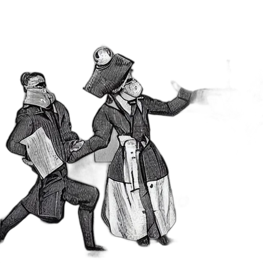 jacket, staff, concept art, pencil sketch, comic book art, snow, rain, fire transparent PNG cut-out