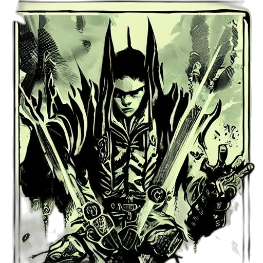 sword, comic book art, concept art, fantasy art, cartoon, healing, potion, drawn transparent PNG cut-out
