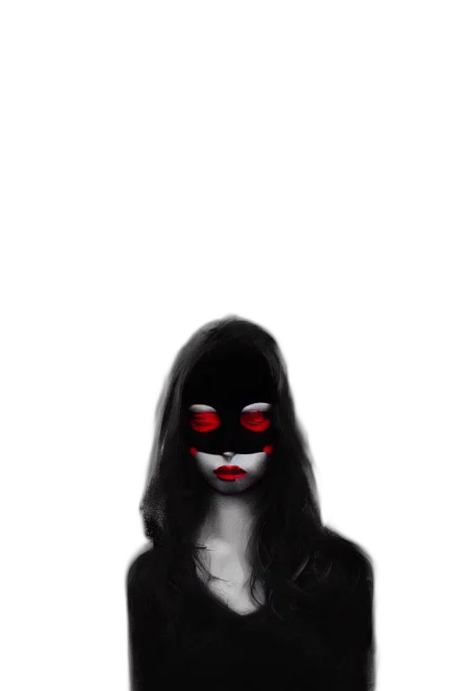 mask, face, creature, robot transparent PNG cut-out
