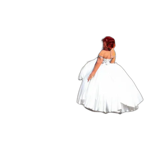 dress, crown, jewelry, hair transparent PNG cut-out