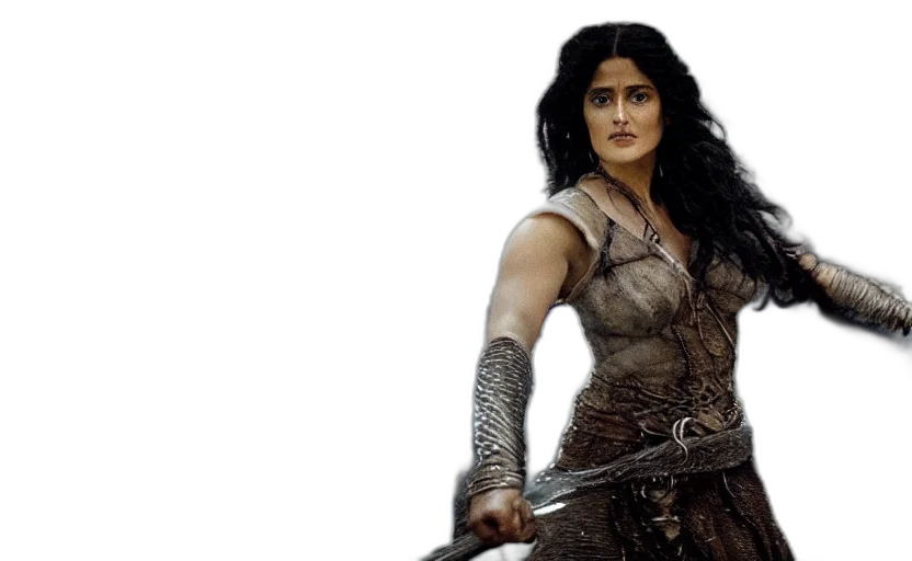 epic, photo, salma, hayek transparent PNG cut-out