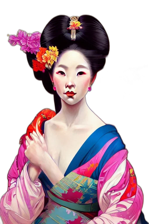 dress, face, photorealistic, fantasy art transparent PNG cut-out