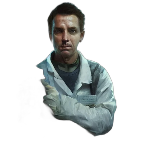 jacket, staff, face, mask transparent PNG cut-out