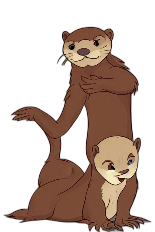 animal, concept art, cartoon, pixel art transparent PNG cut-out