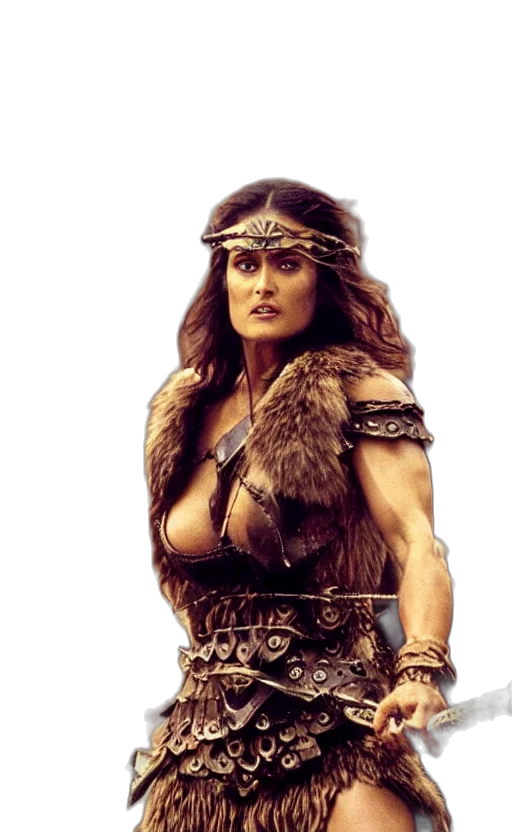 fantasy art, comic book art, concept art, photorealistic, epic, photo, muscular, salma transparent PNG cut-out