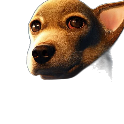 animal, face, creature, staff transparent PNG cut-out