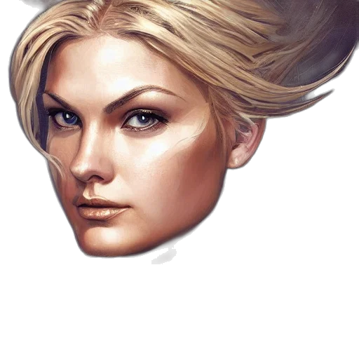 face, crown, mask, hair transparent PNG cut-out