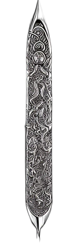 jewelry, sword, staff, crown, pencil sketch, highly, detailed, elden transparent PNG cut-out