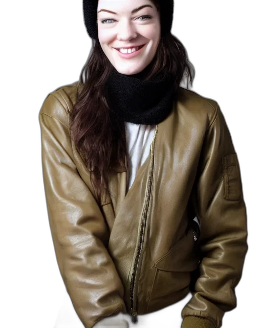jacket, hat, staff, face transparent PNG cut-out