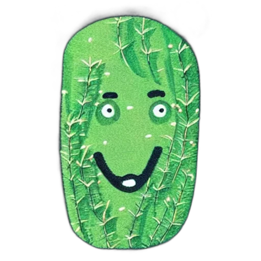 creature, forest, green, cactus transparent PNG cut-out