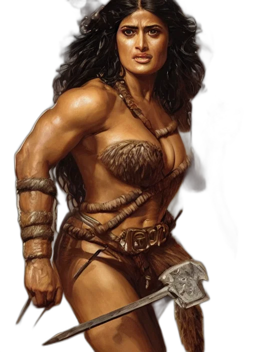 fantasy art, comic book art, concept art, photorealistic transparent PNG cut-out