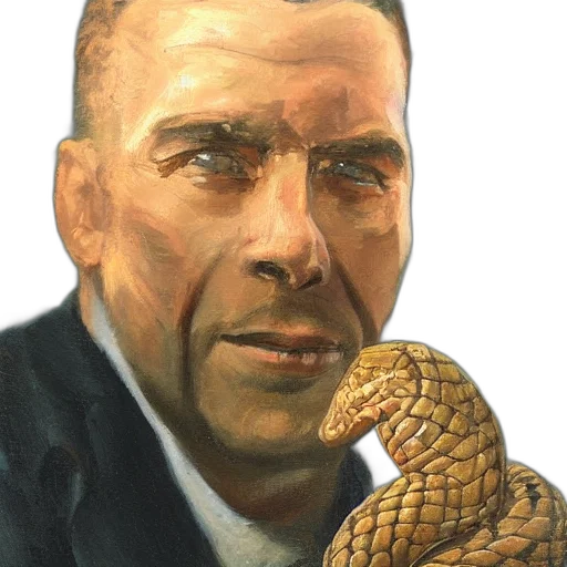 face, animal, jacket, photorealistic, oil painting, concept art, man, infused transparent PNG cut-out