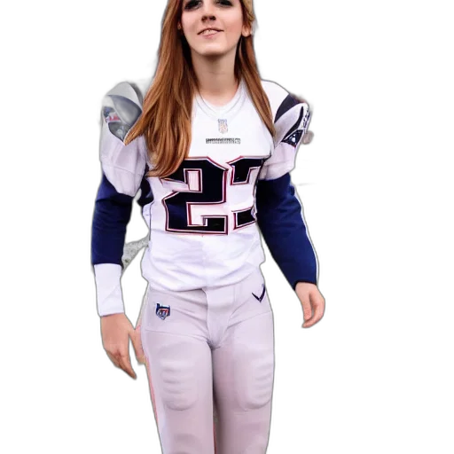 jacket, emma, watson, new, england, patriots, football, uniform transparent PNG cut-out