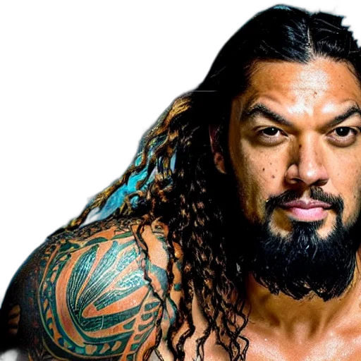animal, hair, portrait, roman, reigns, aquaman, under, ocean transparent PNG cut-out