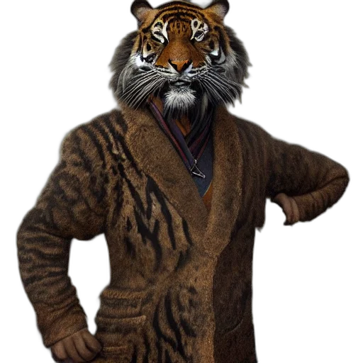 animal, jacket, creature, staff transparent PNG cut-out