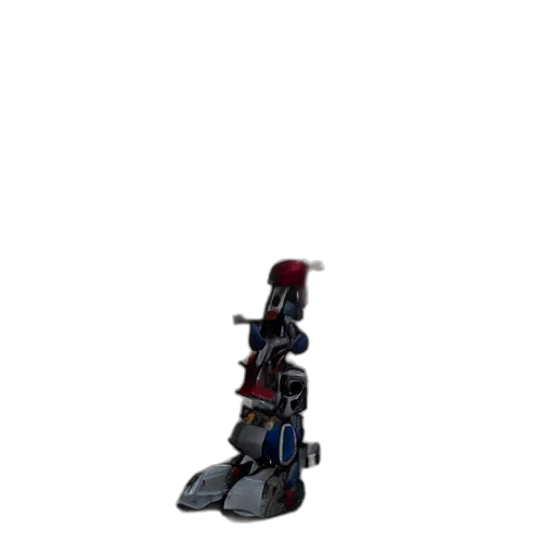 robot, staff, shoes, weapon, 3d render, concept art, pixel art, outer space transparent PNG cut-out