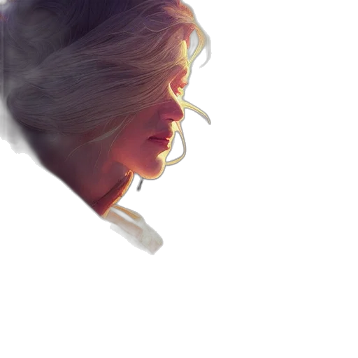 face, hair, mask, crown transparent PNG cut-out